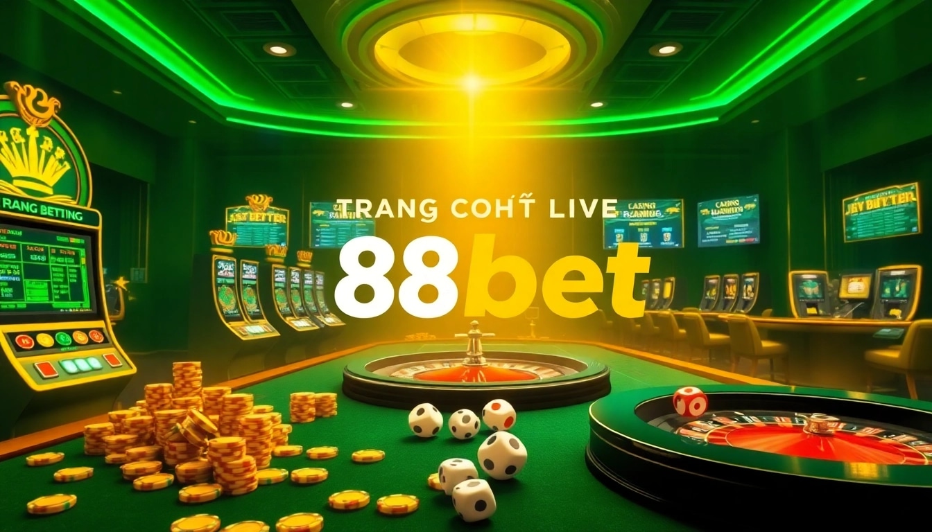 Experience the allure of the trang chủ 88bet with vibrant gaming action showcased through colorful tables and dynamic players.
