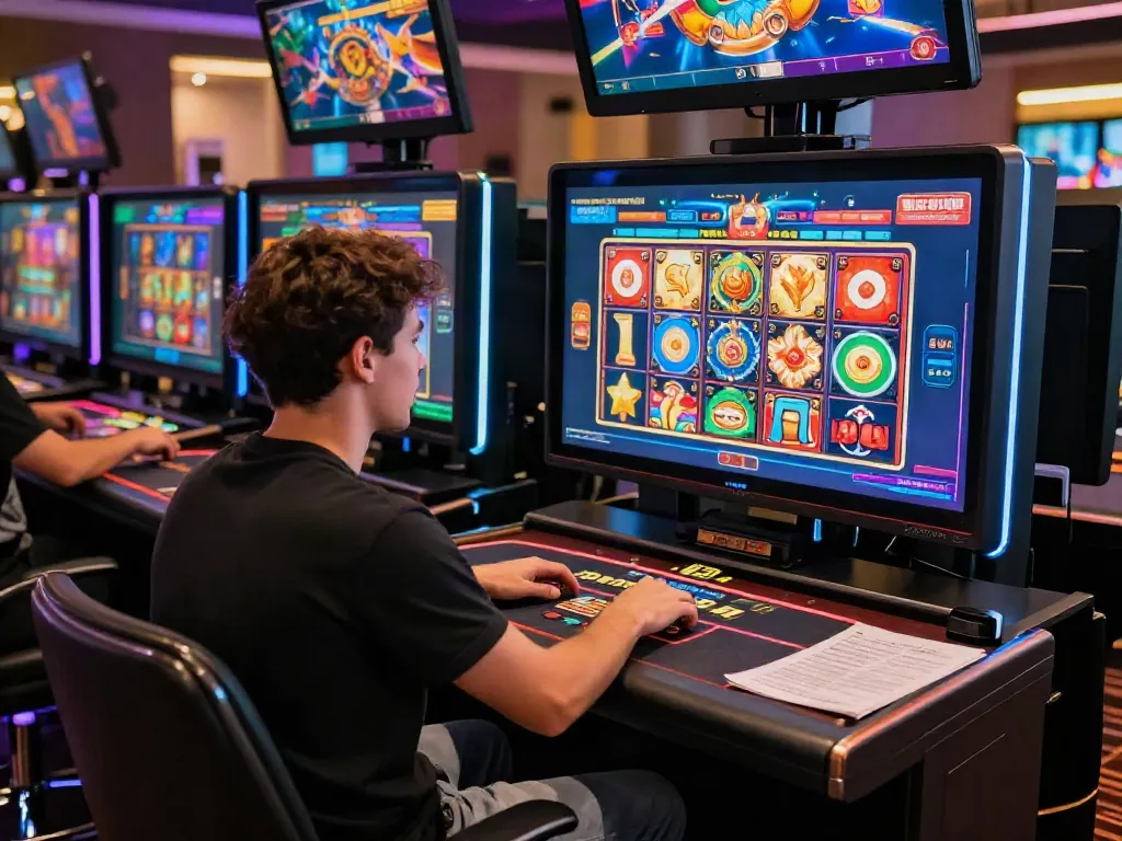 Experience DJARUMBOS LINK ALTERNATIF in a modern digital gambling setting with engaging graphics and user-friendly platforms