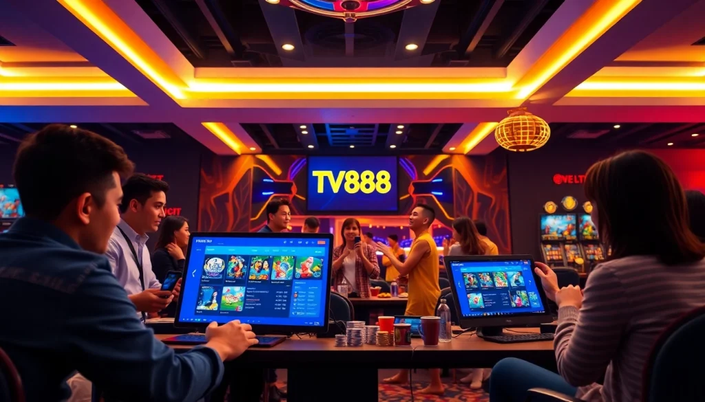 Experience the engaging TV88 platform for online gambling with diverse games and user-friendly design.