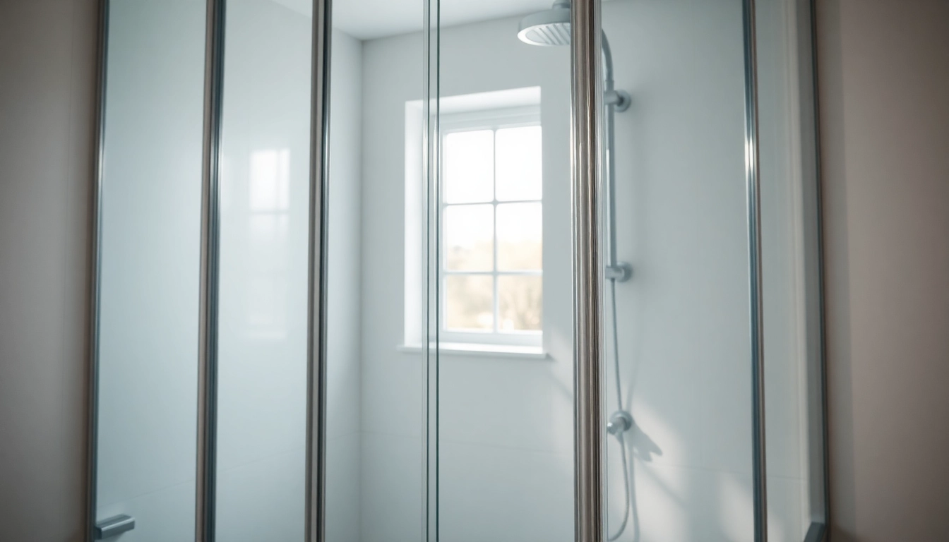 Erleben Sie die elegante sonni Duschkabine mit modernen Glasdetails im zeitgenössischen Badezimmer.