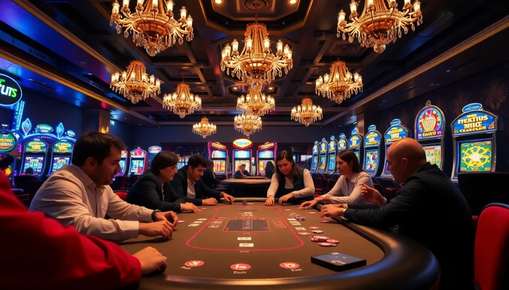 Okfun brings the thrill of poker with intense players and vibrant casino vibes.