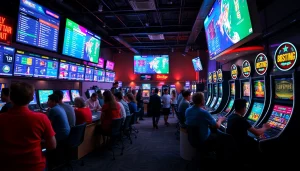 AF88 online betting platform showcasing vibrant gaming atmosphere