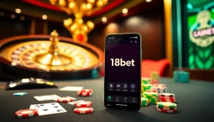 Experience the thrill of gambling with link 188bet on a stylish gaming table adorned with cards and chips.