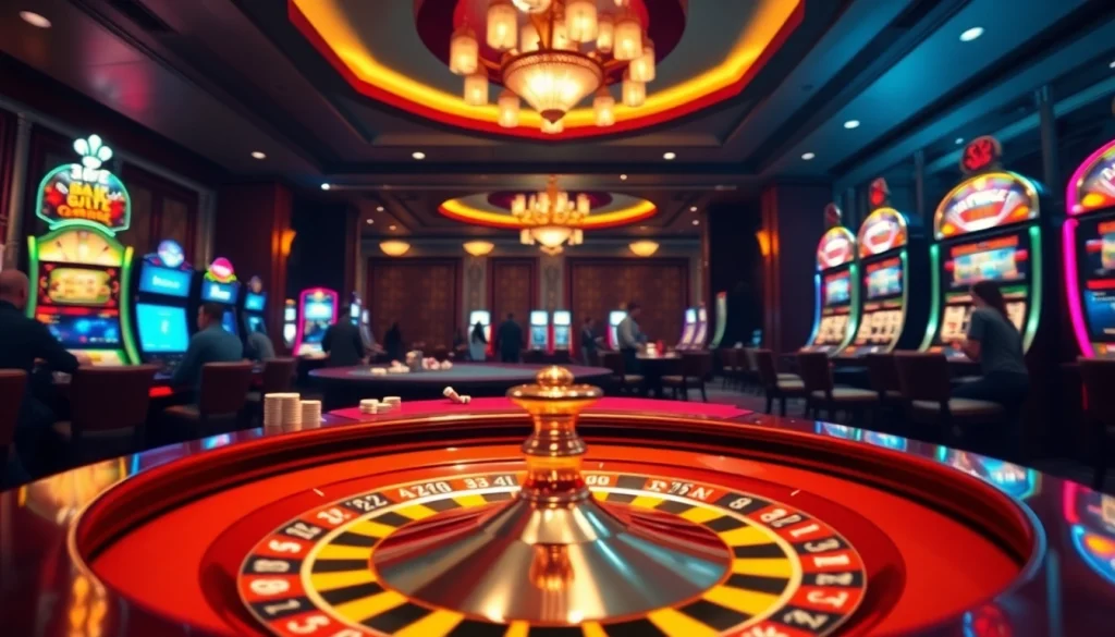 Players enjoying thrilling games at https://shbet800.com casino with roulette and poker chips.