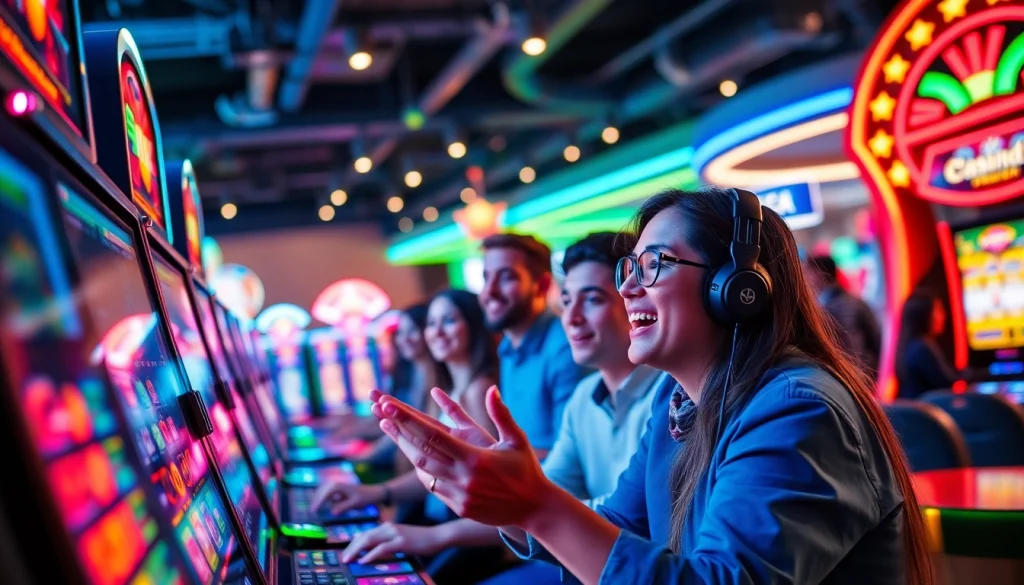 Mainkan Istana777 Situs dengan suasana meriah di kasino online yang penuh warna.