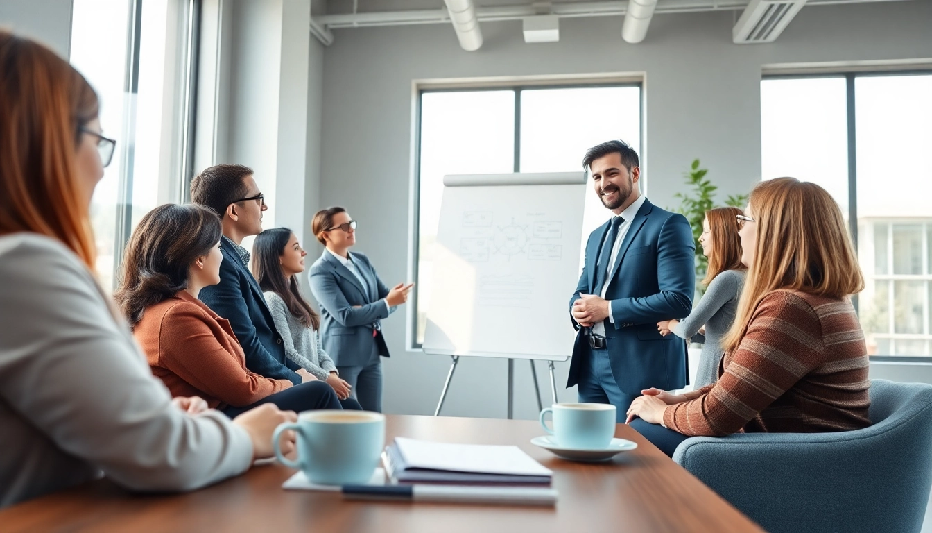 Empower your business with this professional business coaching service session, showcasing collaboration and engagement.