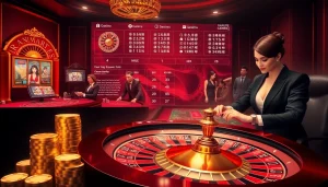 Experience thrilling online gambling with rich visuals from https://dagapq.com/ showcasing poker and roulette excitement.