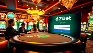 Experience the excitement of 67bet Login with vibrant casino gameplay and dazzling slot machines.