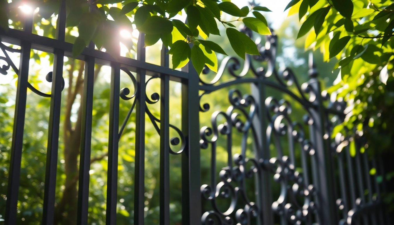 Enhance your property with custom steel gates featuring intricate designs and professional craftsmanship.