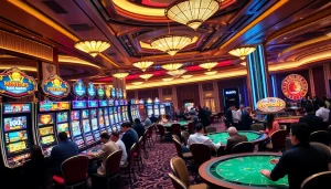 Experience the excitement at the Top 10 Nhà Cái Uy Tín with vibrant casino games and thrilling ambiance.
