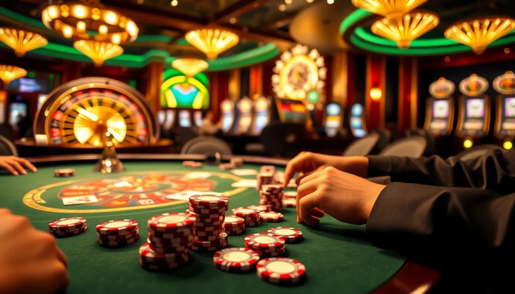 Experience the thrilling atmosphere at https://go99.observer/ with players engaged in high-stakes poker.