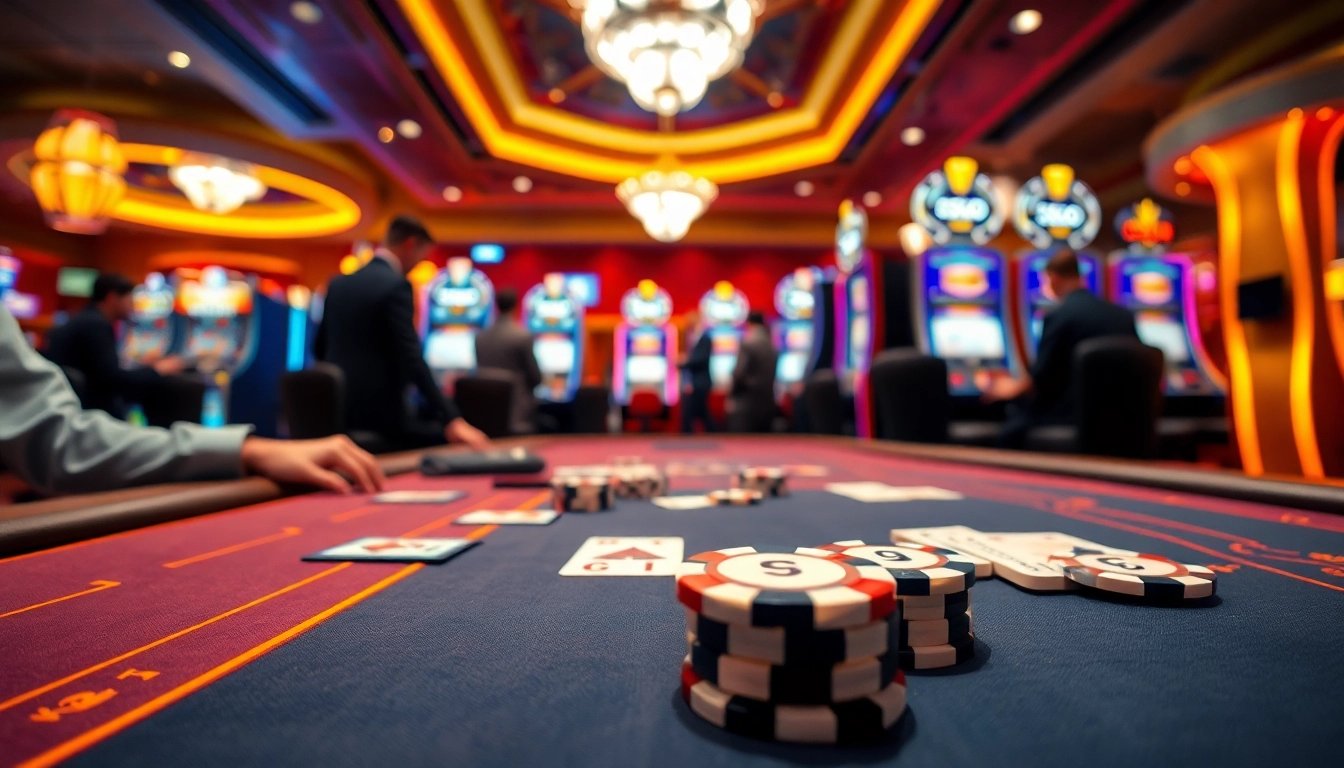 Engaging players at the best csgo gambling sites reddit in a vibrant casino setting.