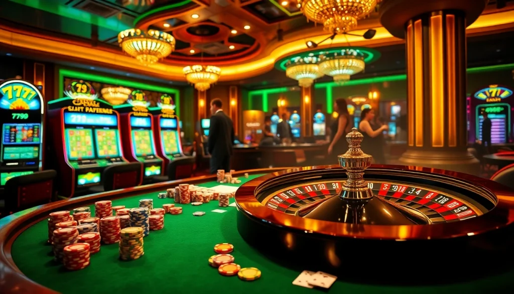 Experience the thrill of 789 P gambling with vibrant chips and dynamic roulette action.