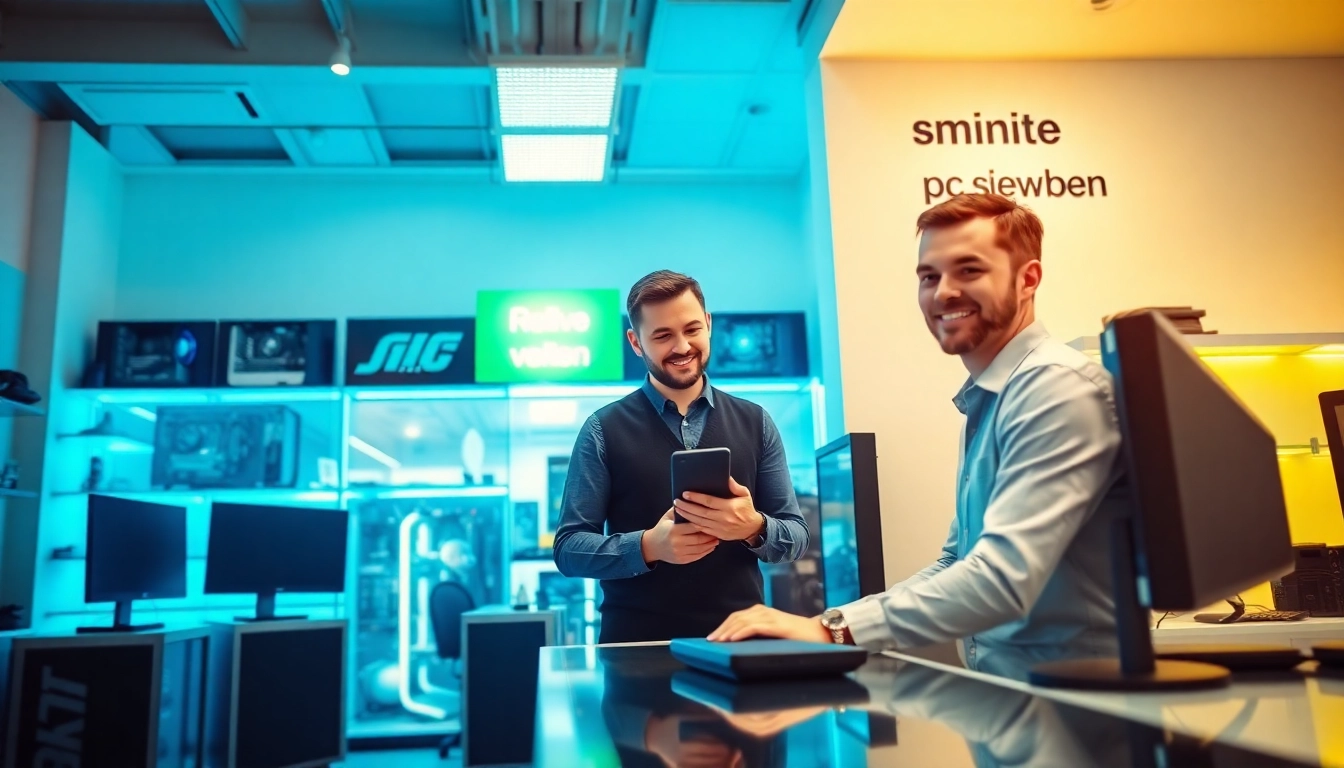 Verkaufen Sie Ihren PC schnell in unserem Geschäft – freundlicher Service, spezialisiert auf PC verkaufen.