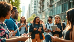 Discover OnlyFans Nearby Creators in a vibrant urban setting showcasing diverse content creators.