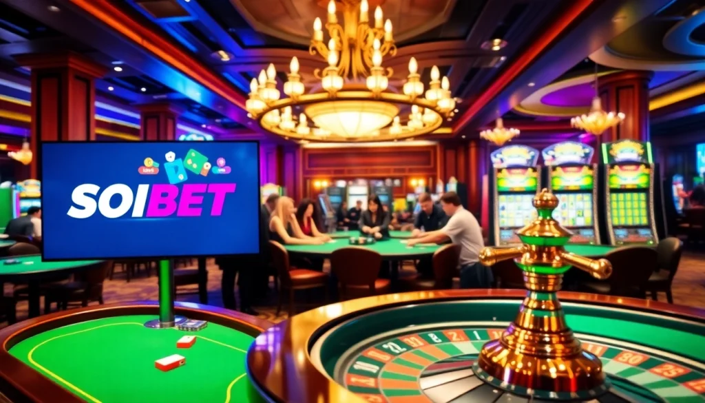 Engage with SOIBET's vibrant casino experience full of excitement and high-stakes gaming.