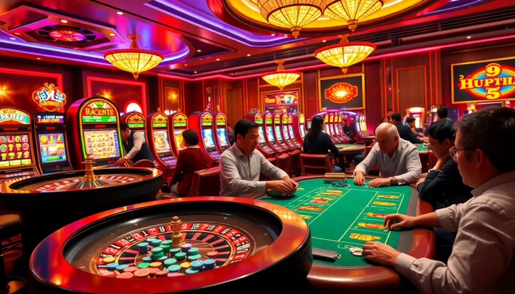 Experience thrilling online gambling at luongson171tv with vibrant casino games and excitement.