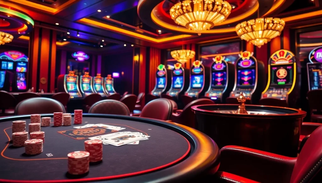 Players engaging in high-stakes action at a casino table, celebrating winnings at nohu90.com.