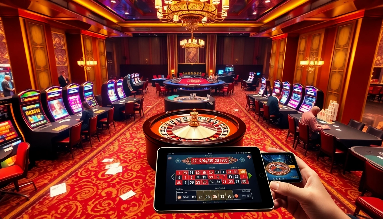 Vivez l'excitation du casino en ligne avec des jeux vibrants et une ambiance luxueuse.