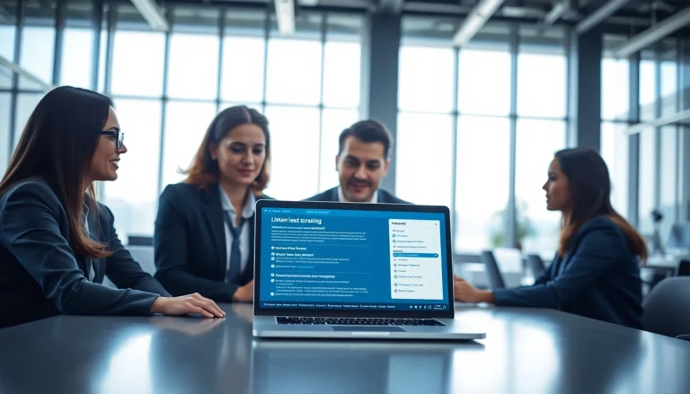 Utilize linkedin lead scraping software for effective lead generation in a professional setting.
