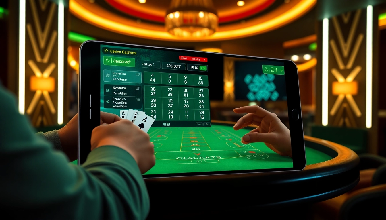 고급스러운 인터페이스와 생동감 넘치는 그래픽을 갖춘 카지노사이트에서 스릴 넘치는 온라인 바카라 게임을 경험하세요.