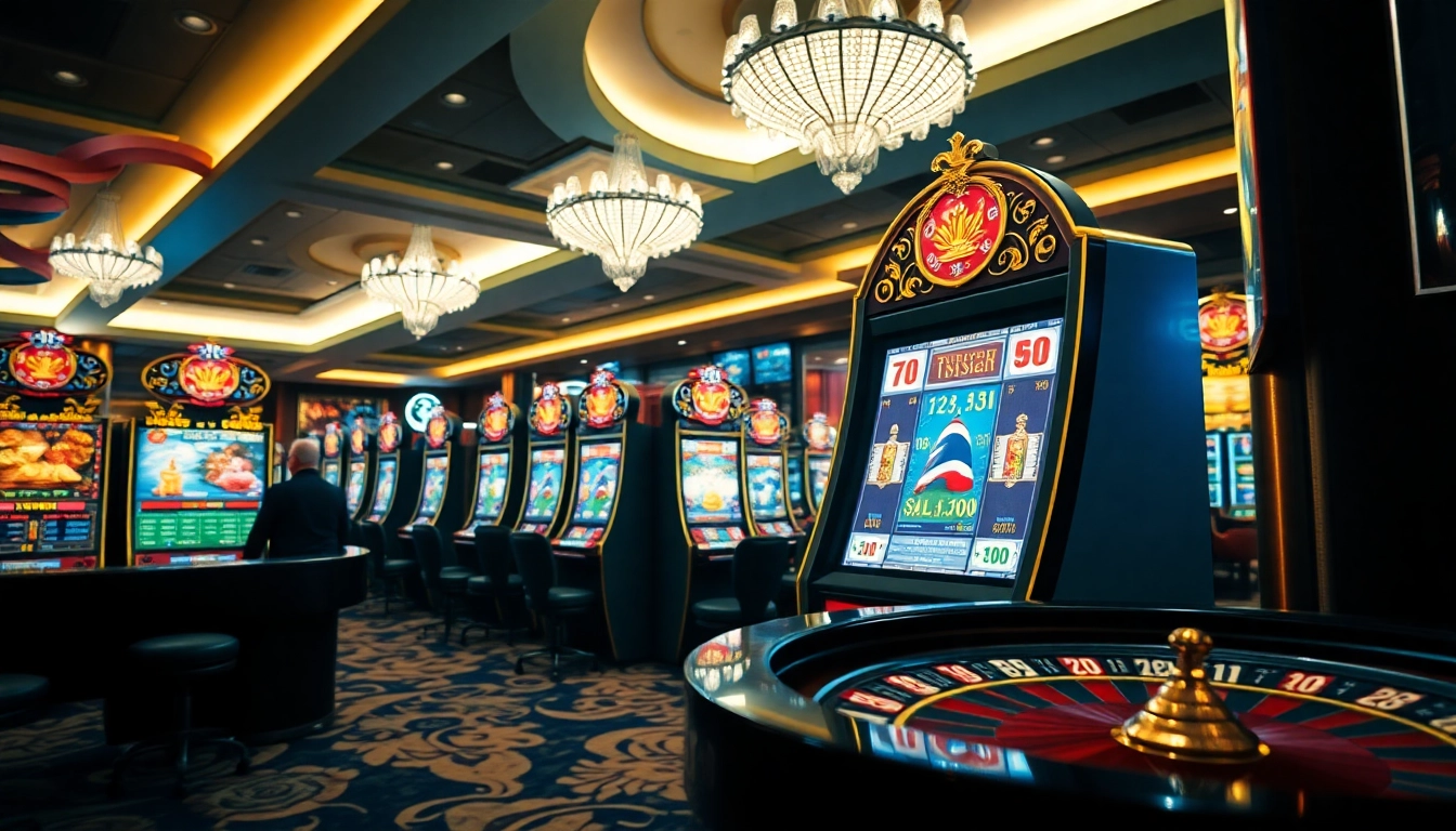 Rasakan sensasi slot Thailand dengan permainan seru dan suasana kasino yang hidup.