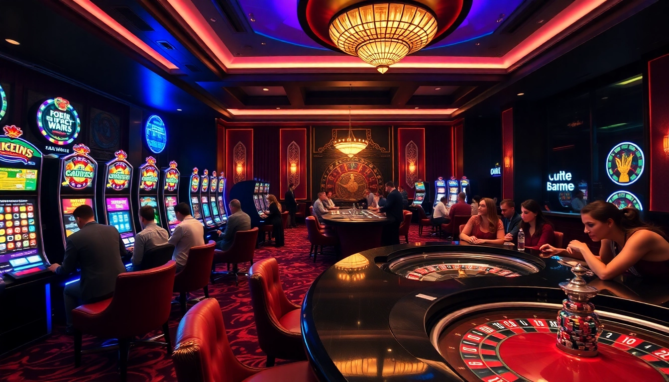 Rasakan pengalaman bermain yang mendebarkan di aurendezvousdesamis.com dengan visual kasino yang menarik dari rolet yang berputar dan mesin slot yang berwarna-warni.