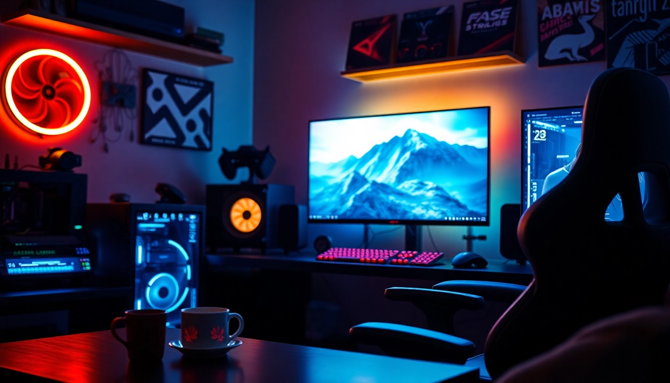 ドスパラのコンピュータ、明るい照明、そしてドスパラクーポンのオファーによって強調された鮮やかな色彩の魅力的なゲーミングセットアップ。