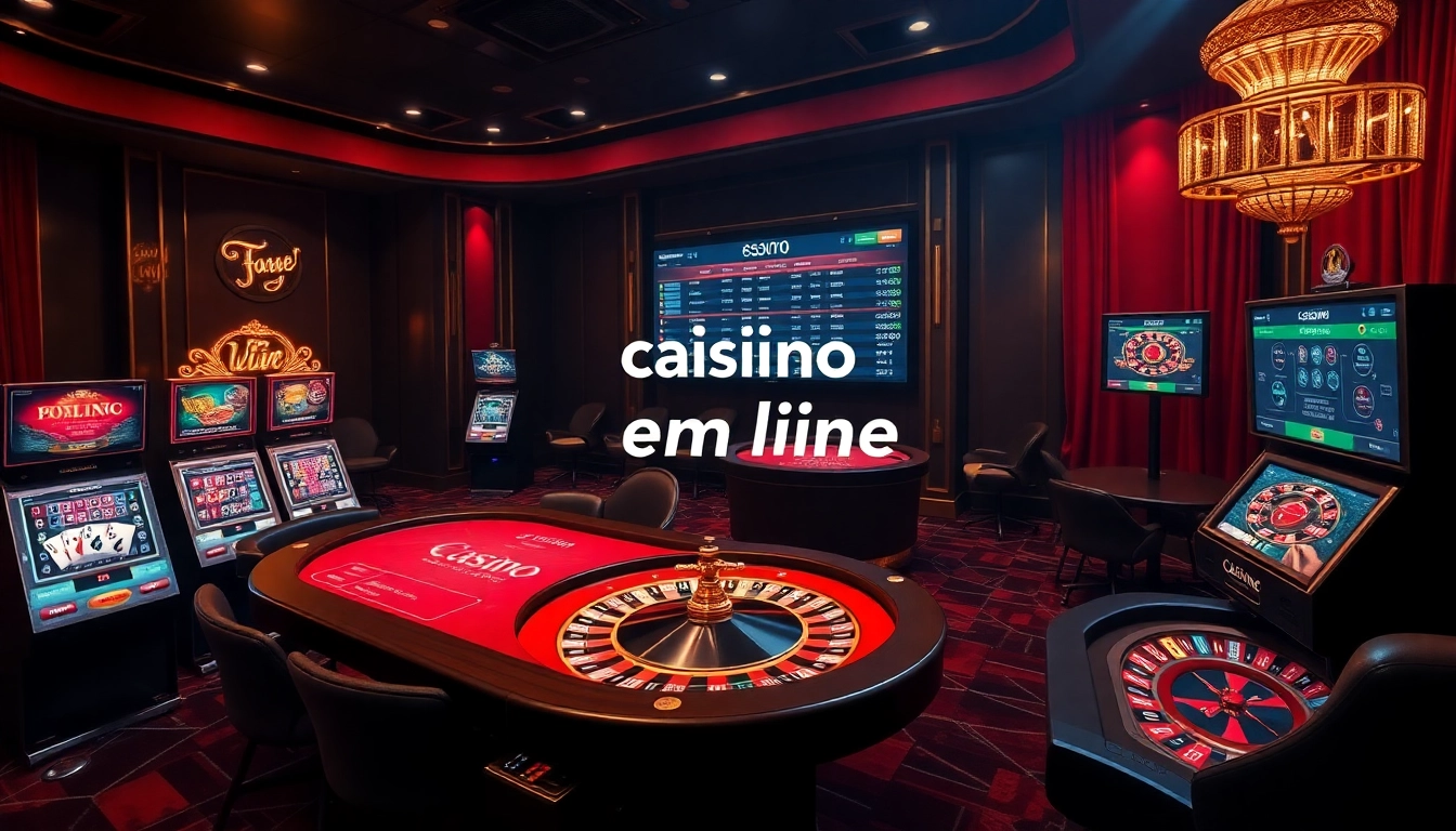 Vivez l'excitation du casino en ligne avec des machines à sous colorées et des tables de poker élégantes.