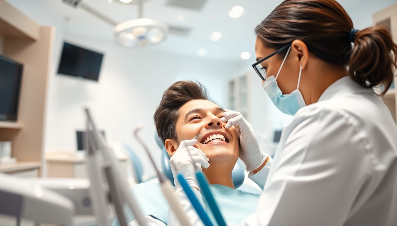 North Edmonton orthodontist providing personalized braces adjustments for a patient.