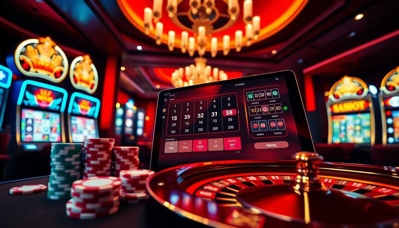 Experience the thrill of gameplay on https://taixiumd5.fan/ with vibrant casino visuals.