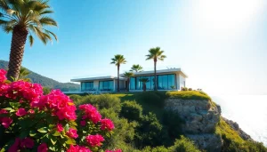 Showcasing a modern villa with stunning views, ideal for alanya turkey homes for sale.