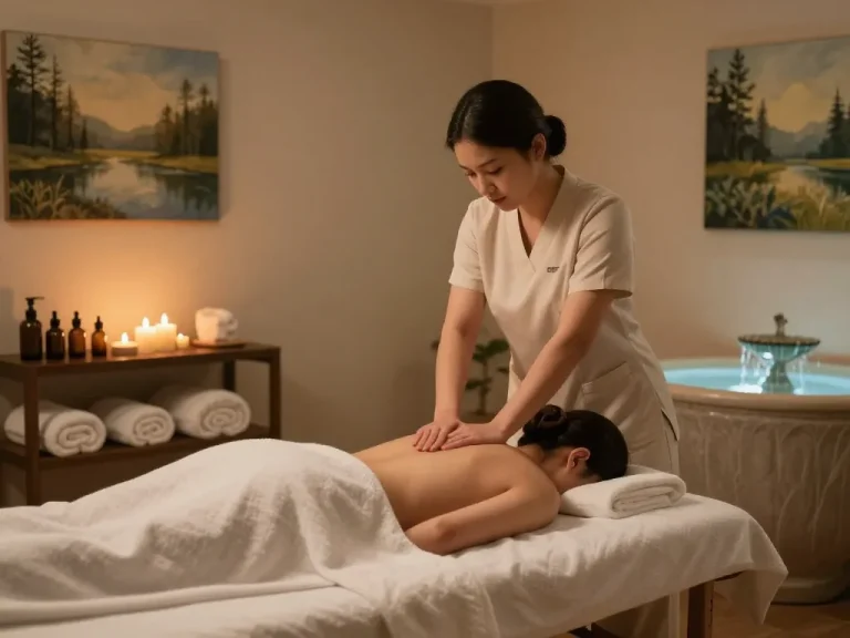 Experience a peaceful Swedish massage at 서초스웨디시 with soothing ambiance and tranquil therapy.