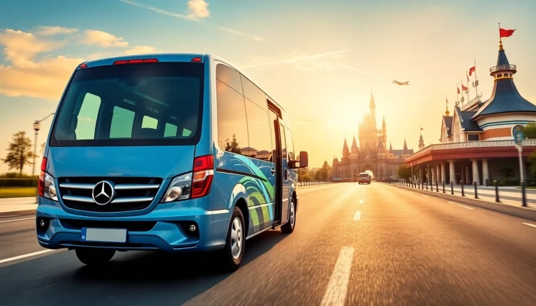 Experience a seamless Beauvais Airport to Disney Transfer in a vibrant travel scene.