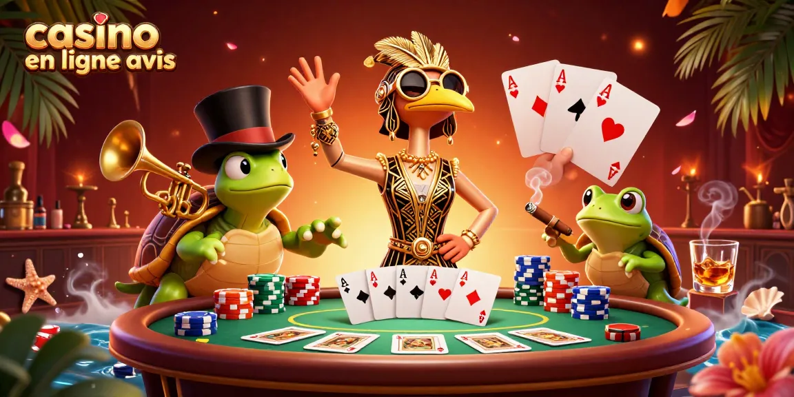 Vibrez avec les meilleurs casinos grâce à ces illustrations captivantes et uniques sur les avis de casino en ligne.