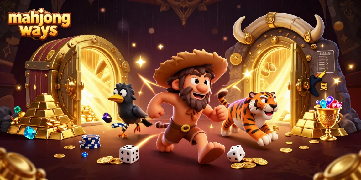 Experience mahjong ways with unique casino characters in an imaginative prehistoric setting.